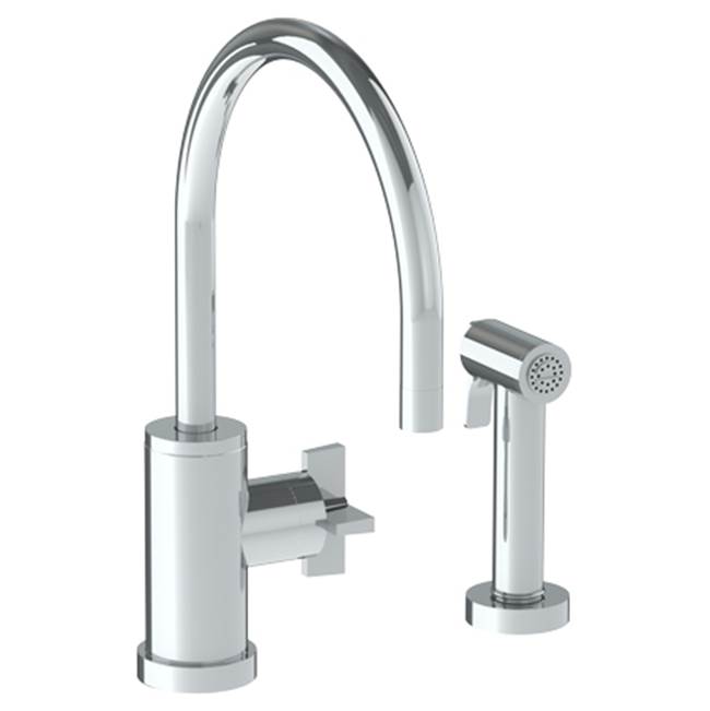 Watermark Deck Mount Kitchen Faucets item 37-7.4G-BL3-PN