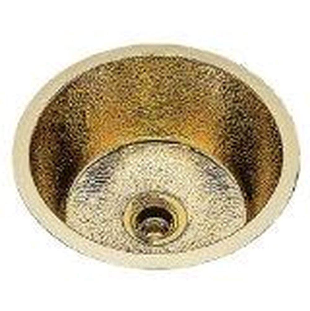 Russell HardwareAlnoSmall Round Bar Sink. Plain Pattern, Undermount and Drop In