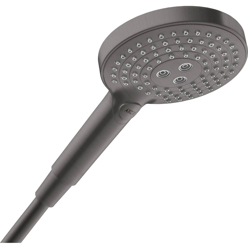 Russell HardwareAxorShowerSolutions Handshower 120 3-Jet, 1.75 GPM in Brushed Black Chrome