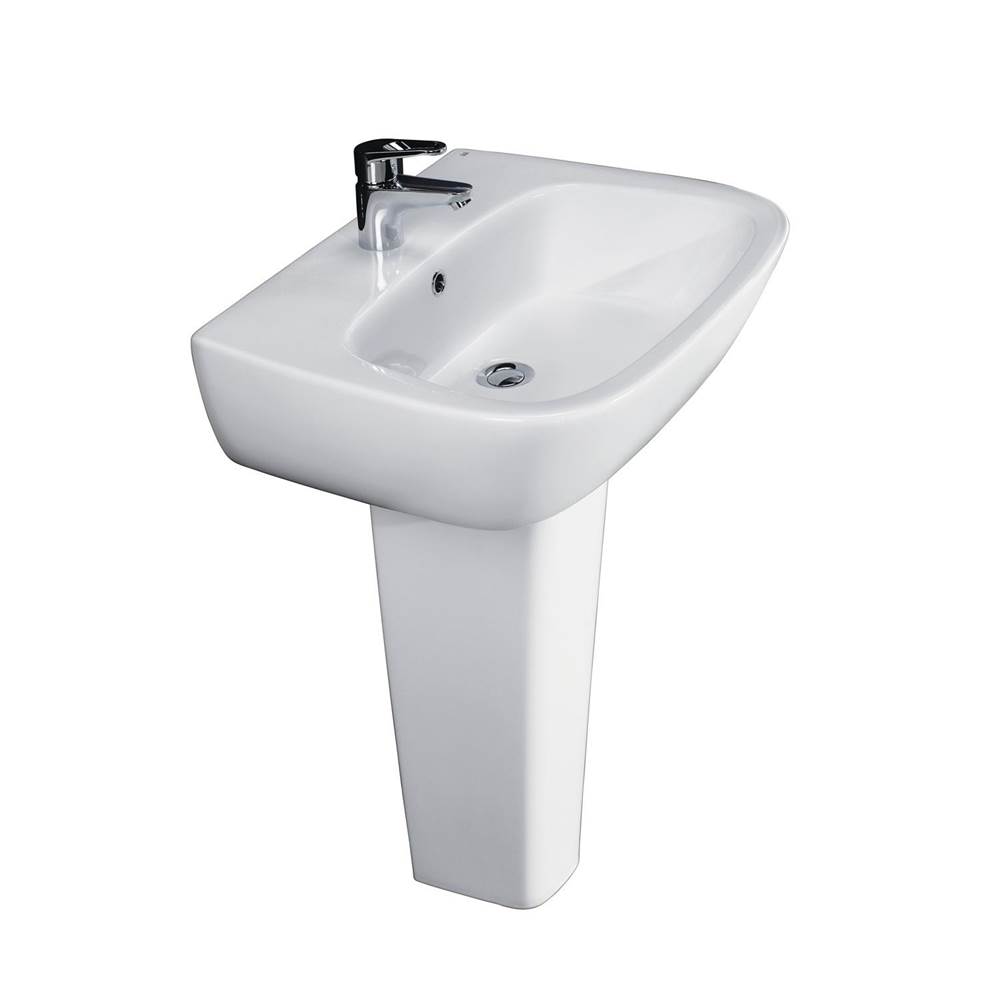 Barclay Complete Pedestal Bathroom Sinks item 3-148WH
