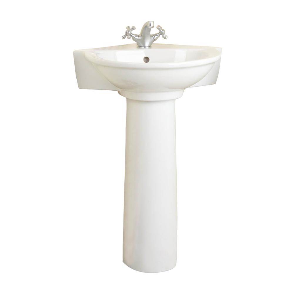 Barclay Complete Pedestal Bathroom Sinks item 3-228WH