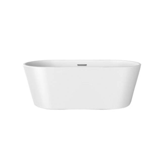 Russell HardwareBarclayPascal 63'' Freestanding Ac Wh Tub,W/Internal Drain And Of Mb