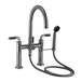 California Faucets - 1008-30F.20-SN - Deck Mount Tub Fillers