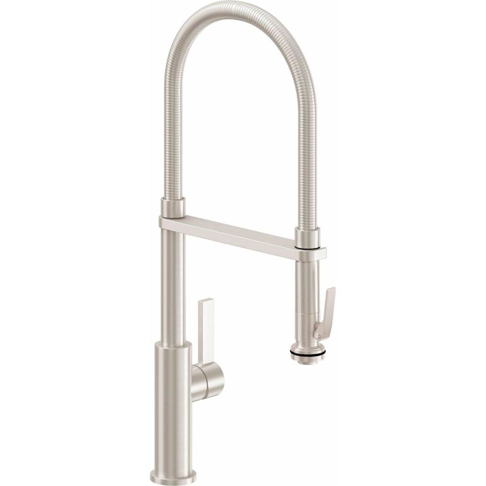 California Faucets Single Hole Kitchen Faucets item K51-150SQ-ST-ABF