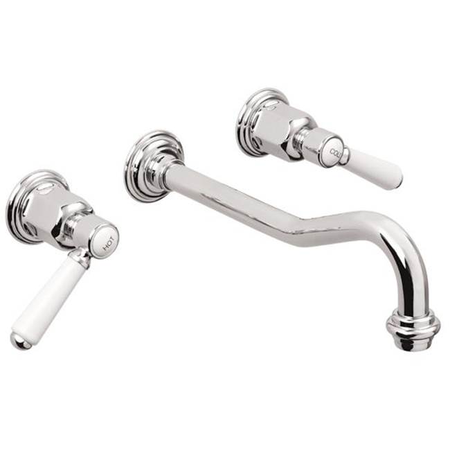 California Faucets Wall Mounted Bathroom Sink Faucets item TO-V3502-9-ACF
