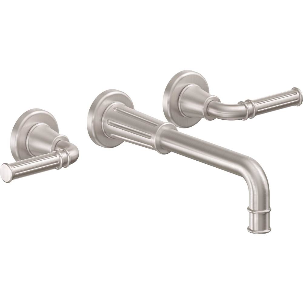 California Faucets Wall Mounted Bathroom Sink Faucets item TO-VC102-9-WHT
