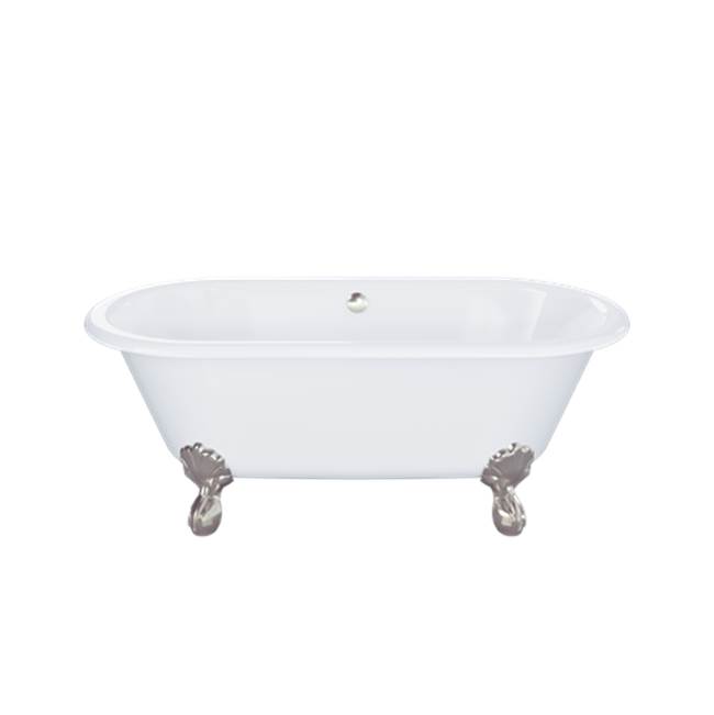 Russell HardwareCrosswater LondonBelgravia Freestanding Footed Bathtub (With Polished Nickel Claw Feet)