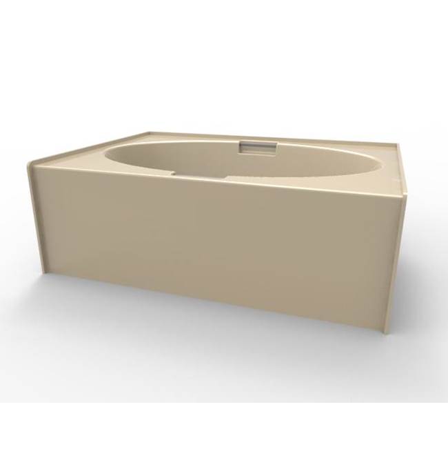 Russell HardwareHydro SystemsMARIE 6042 AC TUB ONLY-BONE-LEFT HAND