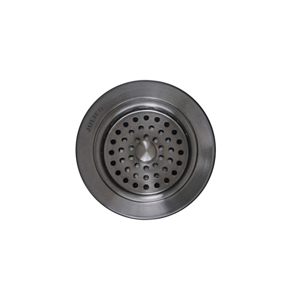 Russell HardwareHome Refinements by JulienDrain For Ss Sinks, Brushed Nickel, Ø3-1/2