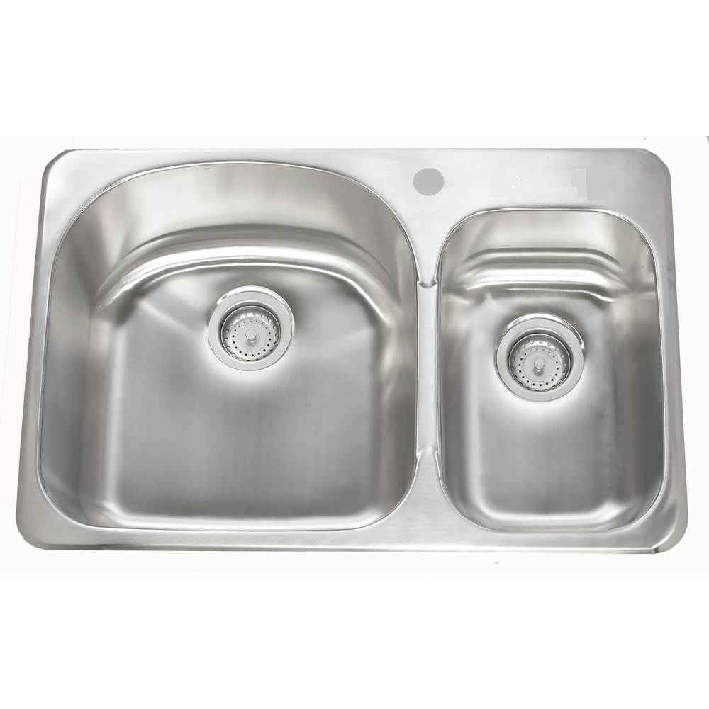 Lenova Drop In Kitchen Sinks item CA-TM-DL-1H