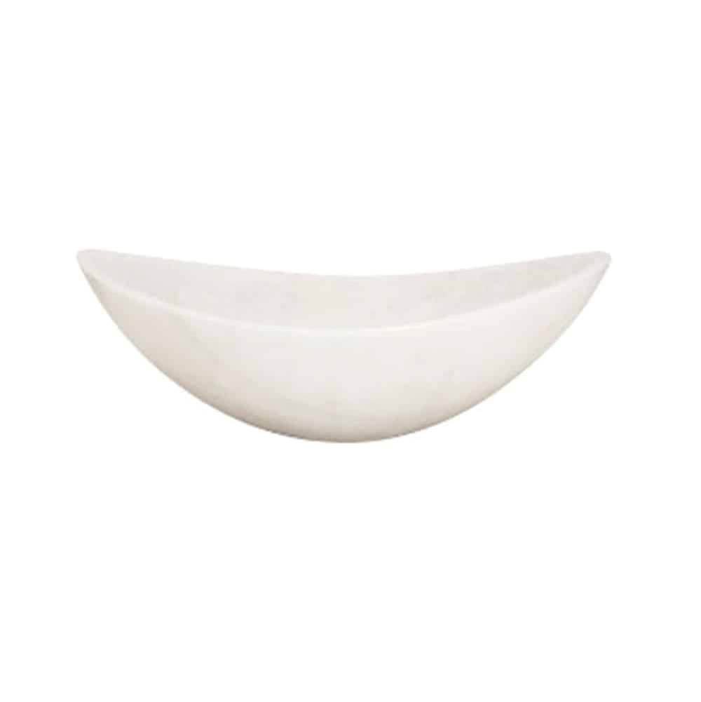 Lenova Vessel Bathroom Sinks item SV-20 White Marble