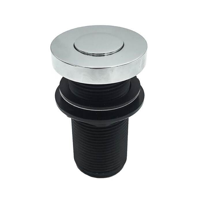 Russell HardwareMountain PlumbingRound Replacement ''Deluxe'' Flush Waste Disposer Air Switch Button