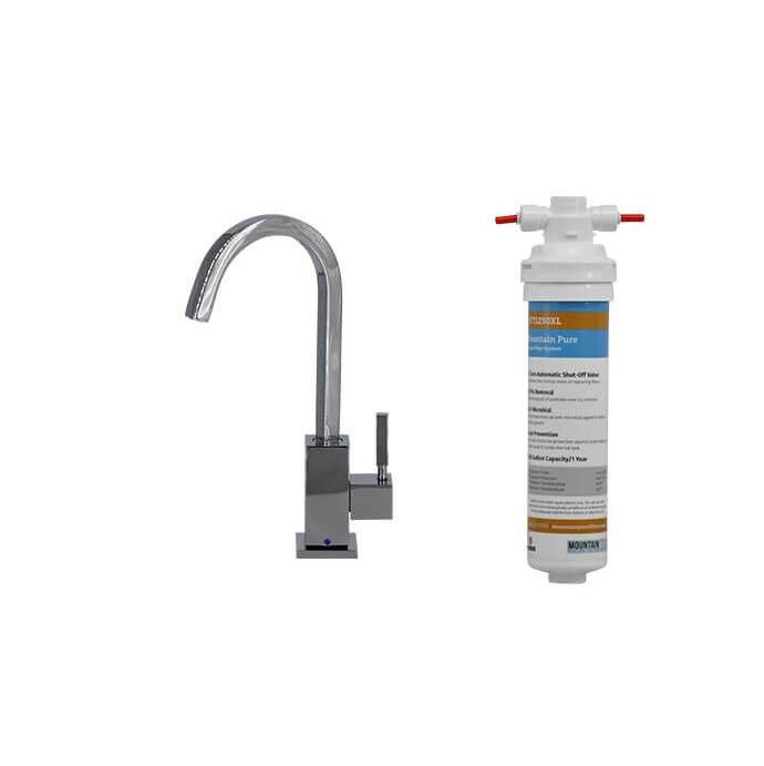Russell HardwareMountain PlumbingPoint-of-Use Drinking Faucet with Contemporary Square Body & Mountain Pure® Water Filtration System