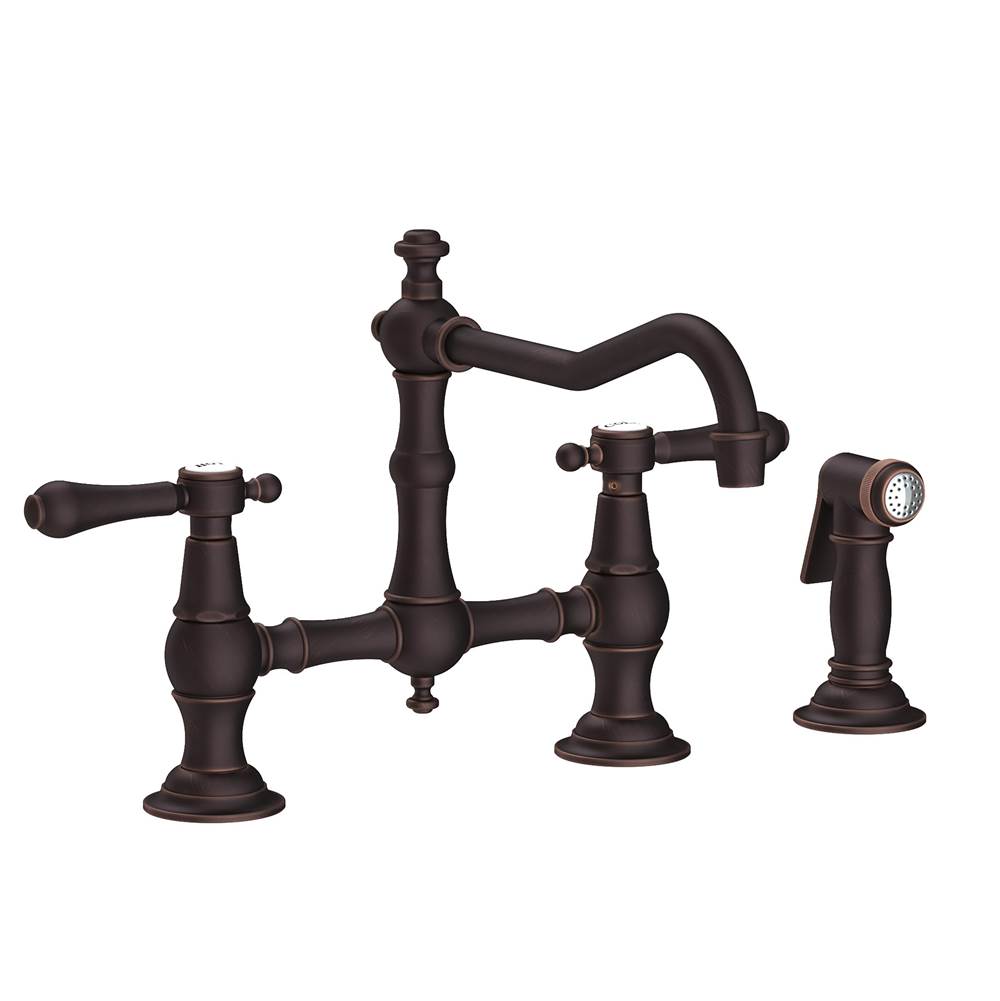 Russell HardwareNewport BrassKitchen Bridge Faucet with Side Spray