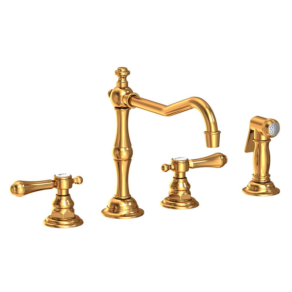 Russell HardwareNewport BrassChesterfield  Kitchen Faucet with Side Spray