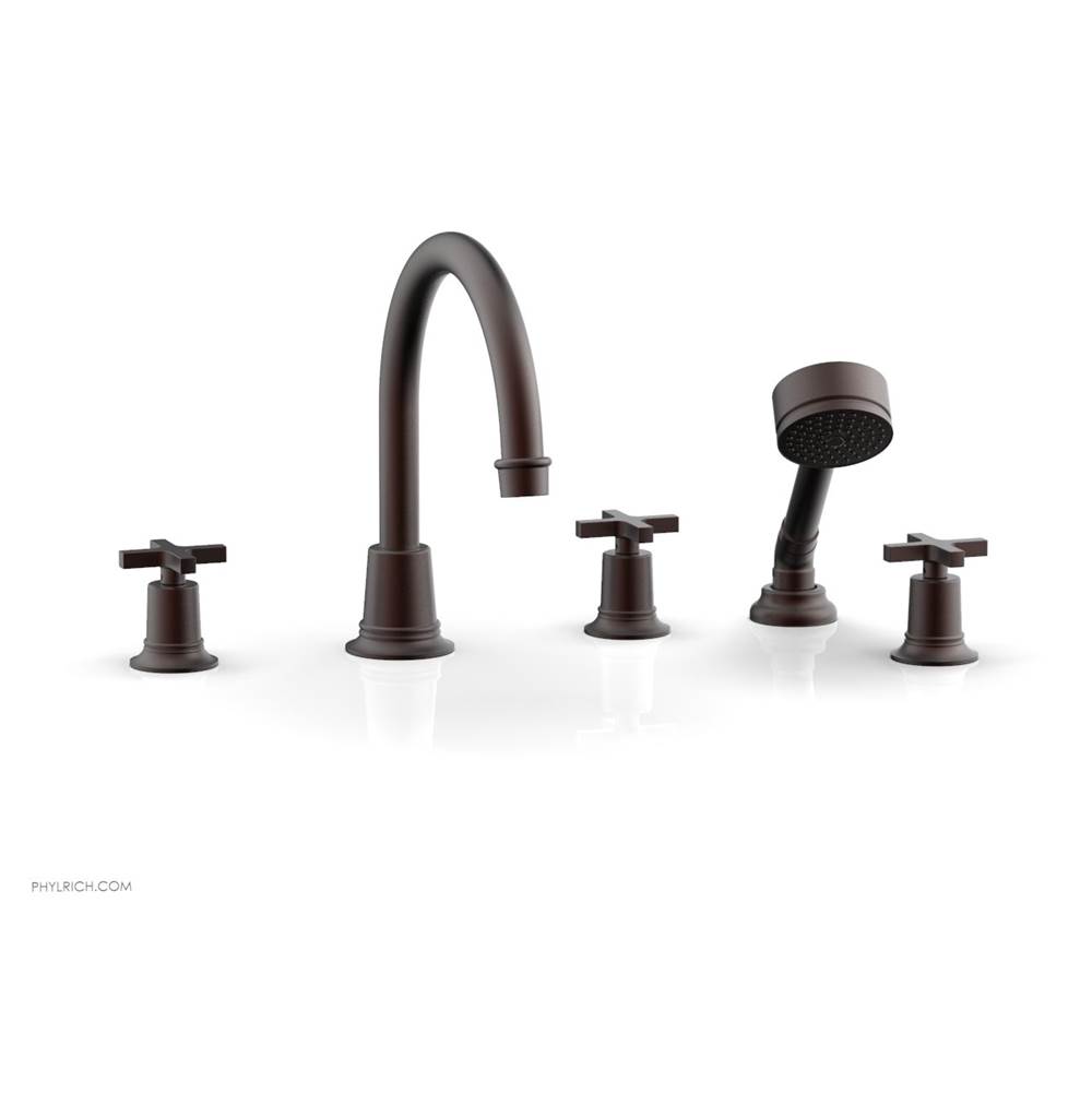Phylrich Deck Mount Roman Tub Faucets With Hand Showers item 501-50/05W
