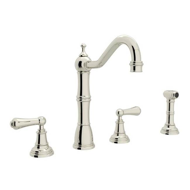 Rohl Deck Mount Kitchen Faucets item U.4776L-PN-2