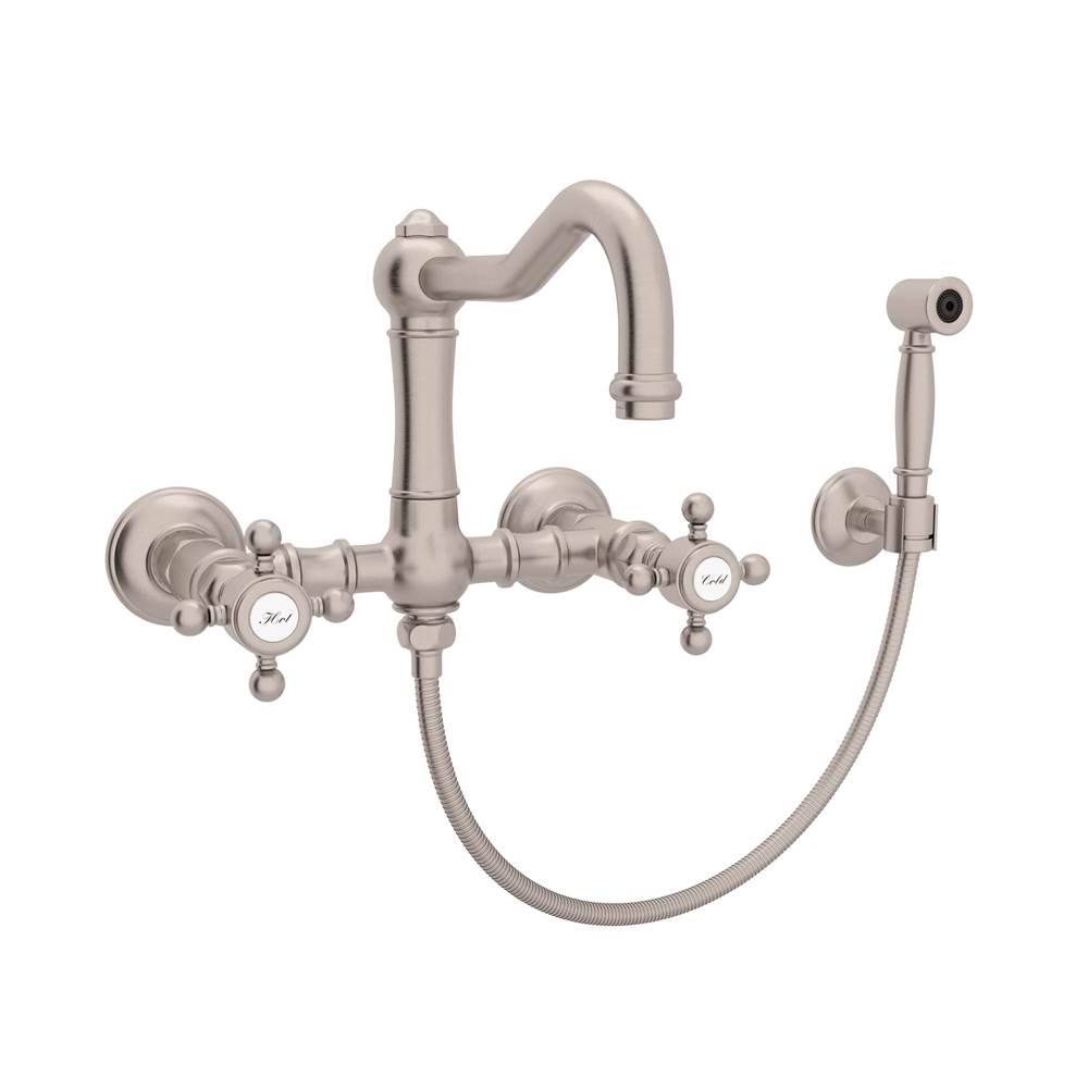 Rohl Wall Mount Kitchen Faucets item A1456XMWSSTN-2