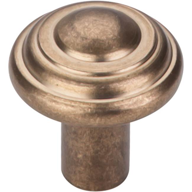 Russell HardwareTop KnobsAspen Button Knob 1 1/4 Inch Light Bronze