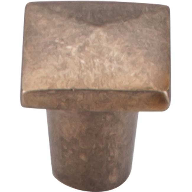 Russell HardwareTop KnobsAspen Square Knob 3/4 Inch Light Bronze