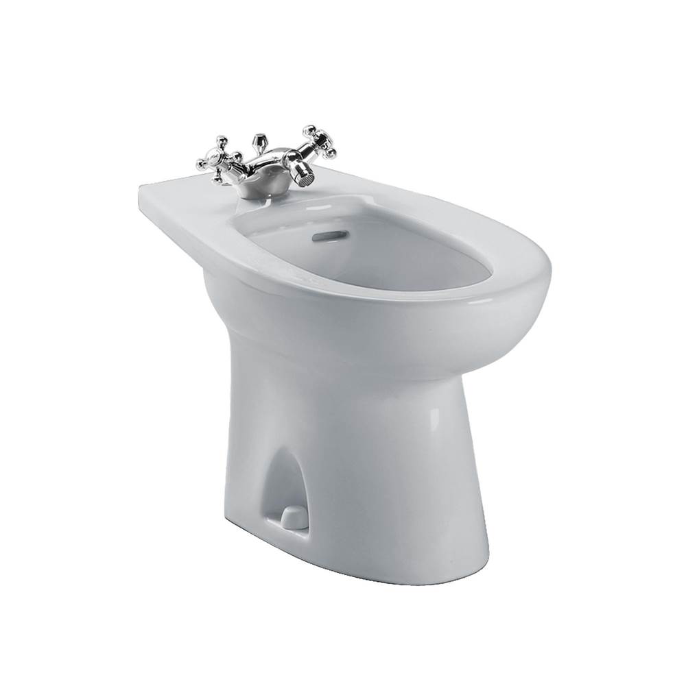 Russell HardwareTOTOToto® Piedmont® Single Hole Deck Mounted Faucet Bidet, Colonial White