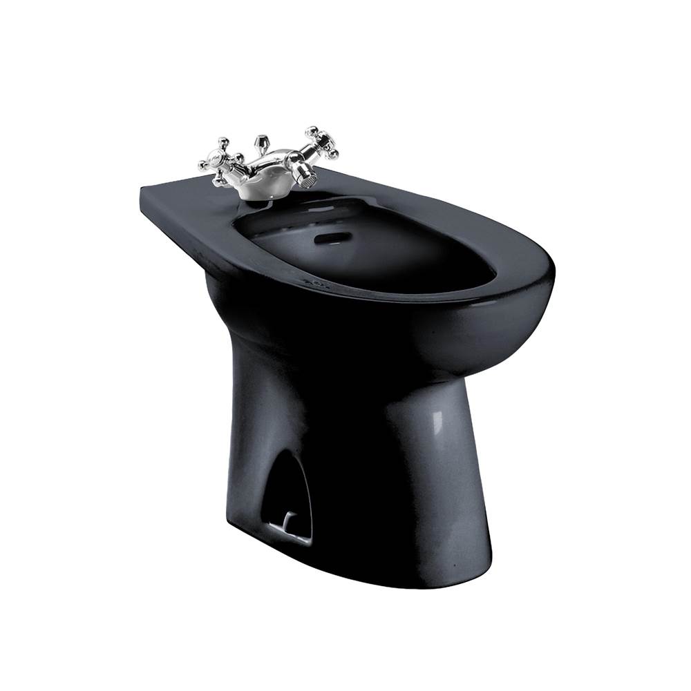 Russell HardwareTOTOToto® Piedmont® Single Hole Deck Mounted Faucet Bidet, Ebony