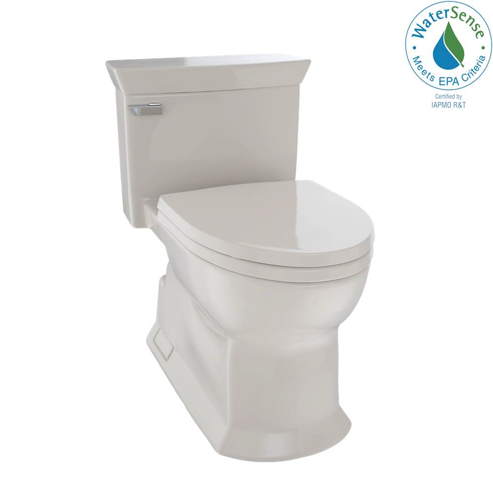 Russell HardwareTOTOToto® Eco Soirée® One Piece Elongated 1.28 Gpf Universal Height Skirted Toilet With Cefiontect, Bone
