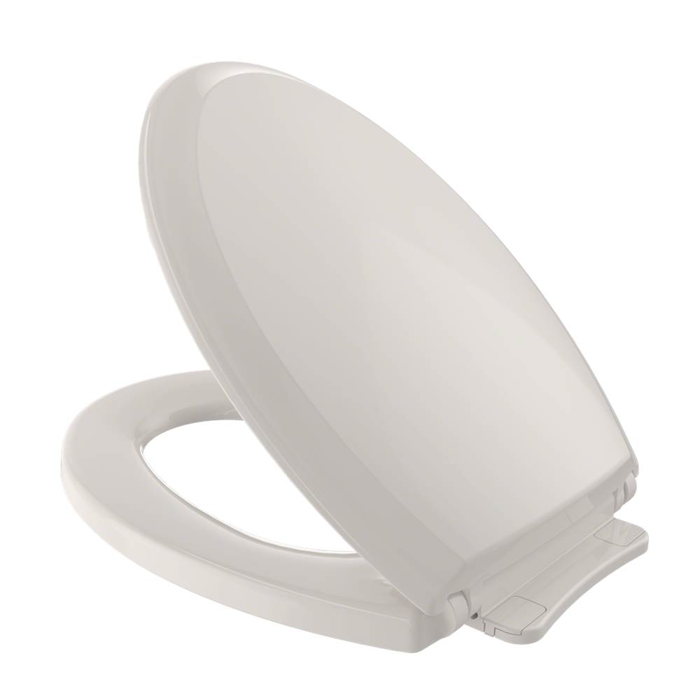 Russell HardwareTOTOToto® Guinevere® Softclose® Non Slamming, Slow Close Elongated Toilet Seat And Lid, Sedona Beige