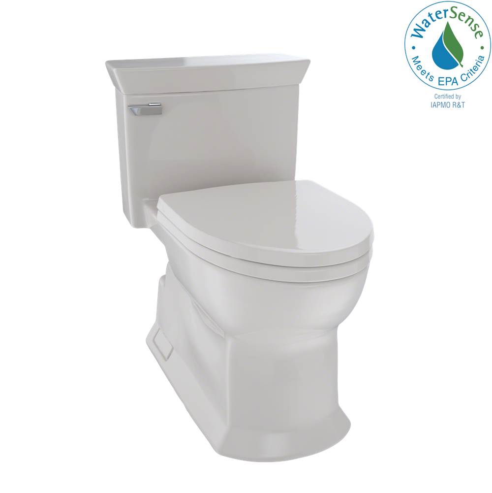 Russell HardwareTOTOToto® Eco Soirée® One Piece Elongated 1.28 Gpf Universal Height Skirted Toilet With Cefiontect, Sedona Beige