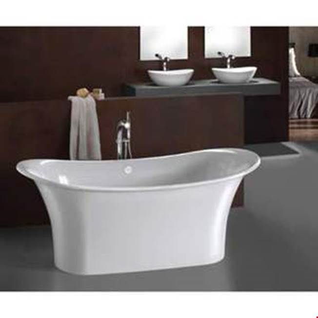 Russell HardwareVictoria + AlbertToulouse 71'' x 32'' Freestanding Soaking Bathtub With Void