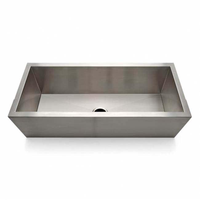 Russell HardwareWaterworksKerr 42'' x 21'' x 14 5/8'' Stainless Steel Ranchhouse Apron Kitchen Sink with Center Drain