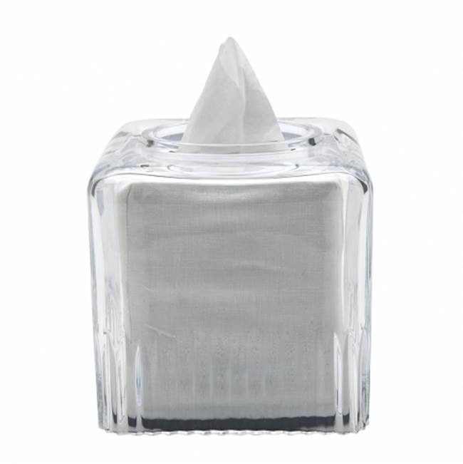 Russell HardwareWaterworksPierre Tissue Cover in Clear