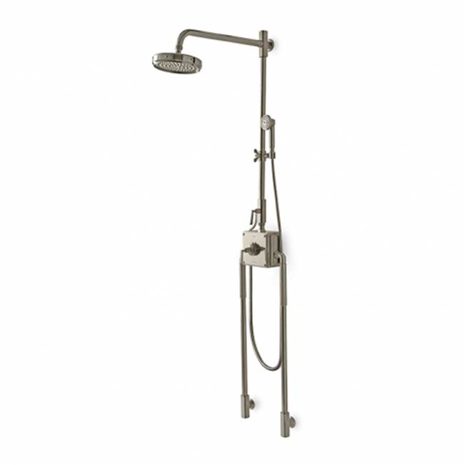Russell HardwareWaterworksR.W. Atlas Exposed Thermostatic System with Handshower, Diverter and Lever Handle in Brass, 2.5gpm