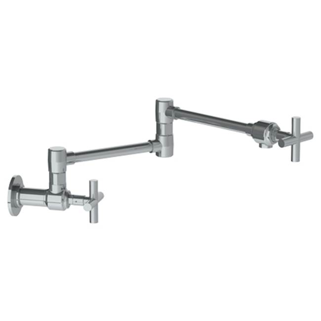 Watermark Wall Mount Pot Filler Faucets item 27-7.8-CL15-SPVD