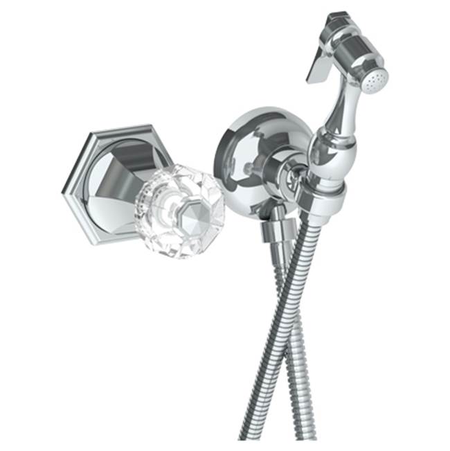 Watermark  Bidet Faucets item 314-4.4-CRY5-WH