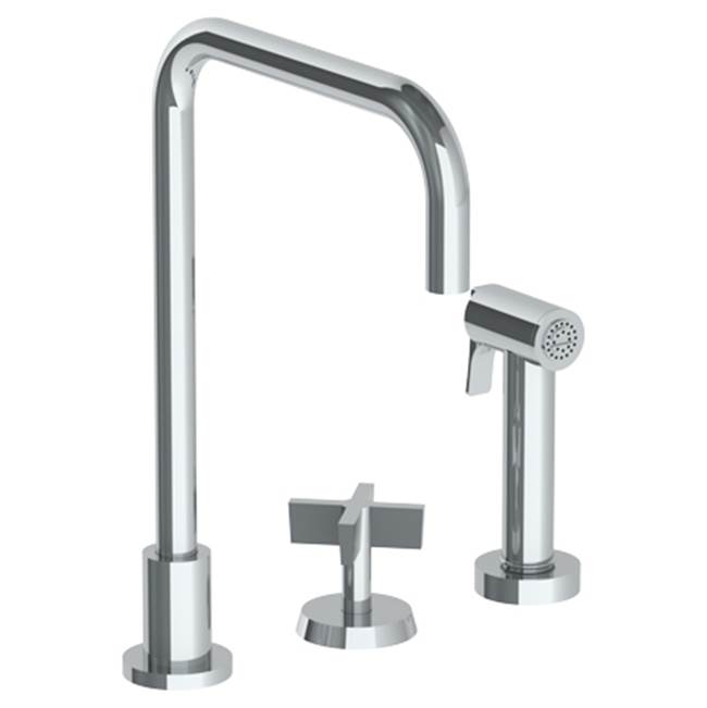 Watermark Deck Mount Kitchen Faucets item 37-7.1.3A-BL3-PN