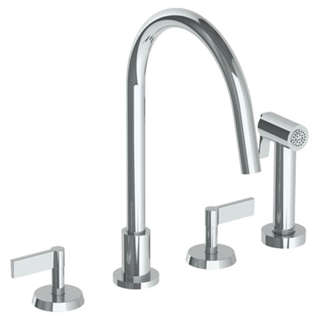 Watermark Deck Mount Kitchen Faucets item 37-7.1G-BL2-VNCO