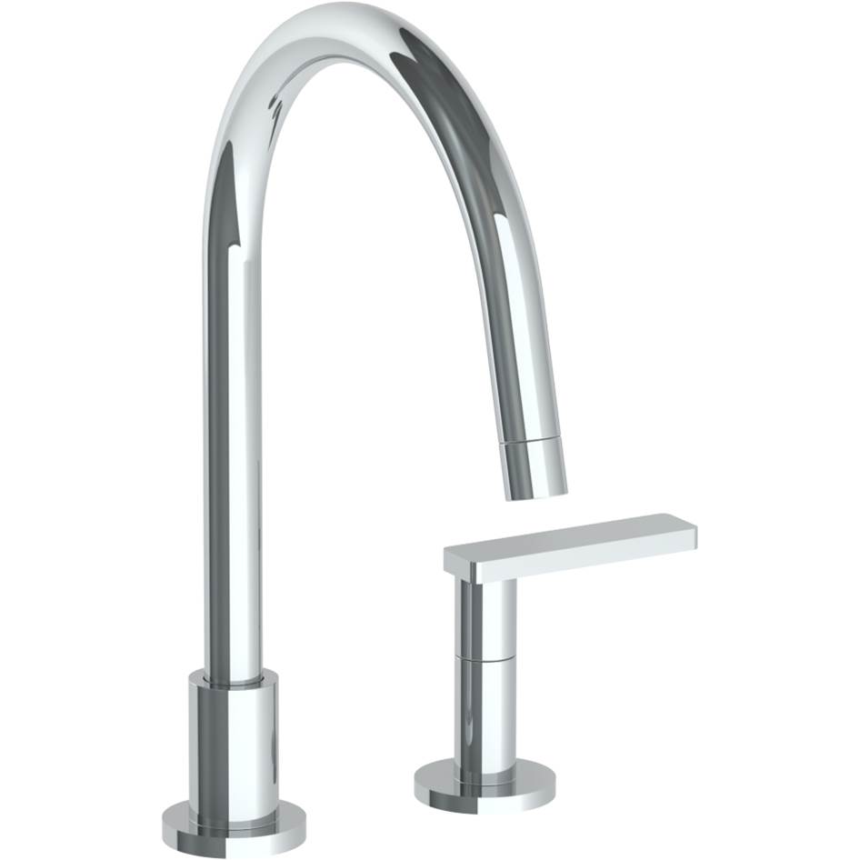 Watermark Deck Mount Kitchen Faucets item 70-7.1.3G-RNS4-PN