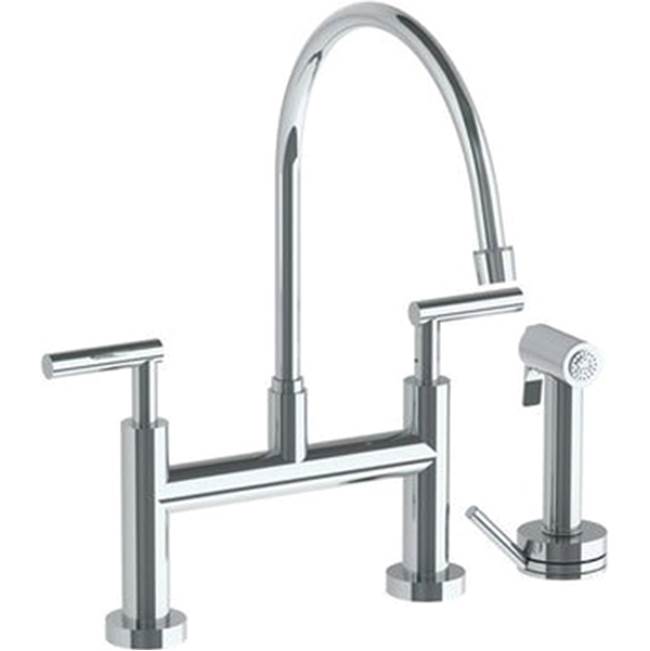 Watermark Bridge Kitchen Faucets item 23-7.6.5EG-L8-PG