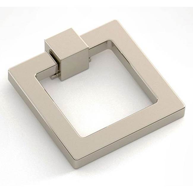 Russell HardwareWater Street BrassHudson 3'' Square Ring Pull - Polished Brass No Lacquer