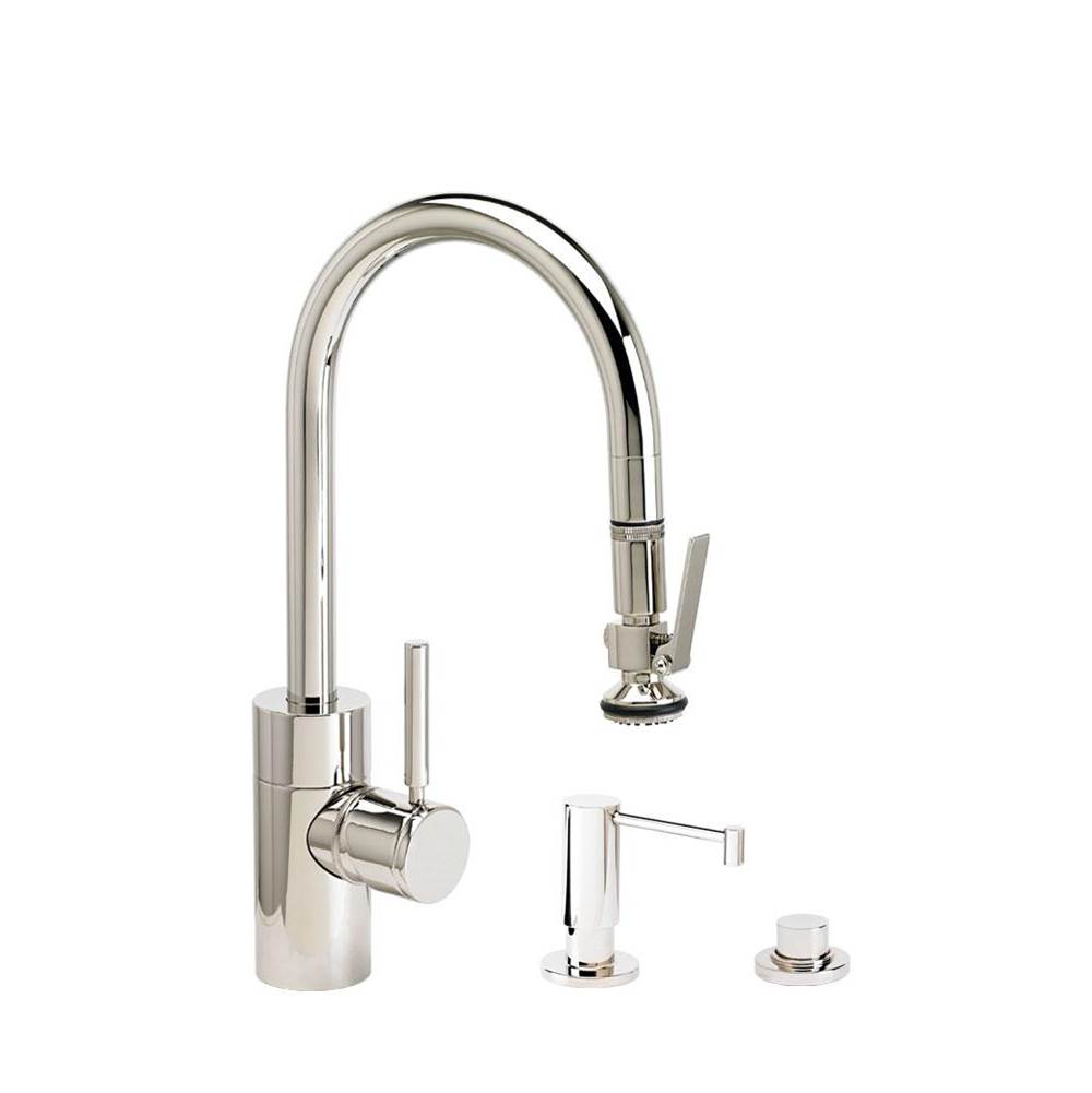 Waterstone Pull Down Bar Faucets Bar Sink Faucets item 5930-3-SN