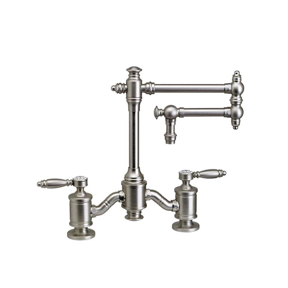 Russell HardwareWaterstoneWaterstone Towson Bridge Faucet - 12'' Articulated Spout - Lever Handles