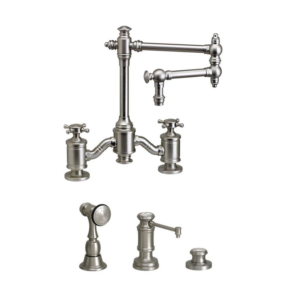 Waterstone Bridge Kitchen Faucets item 6150-12-3-SN