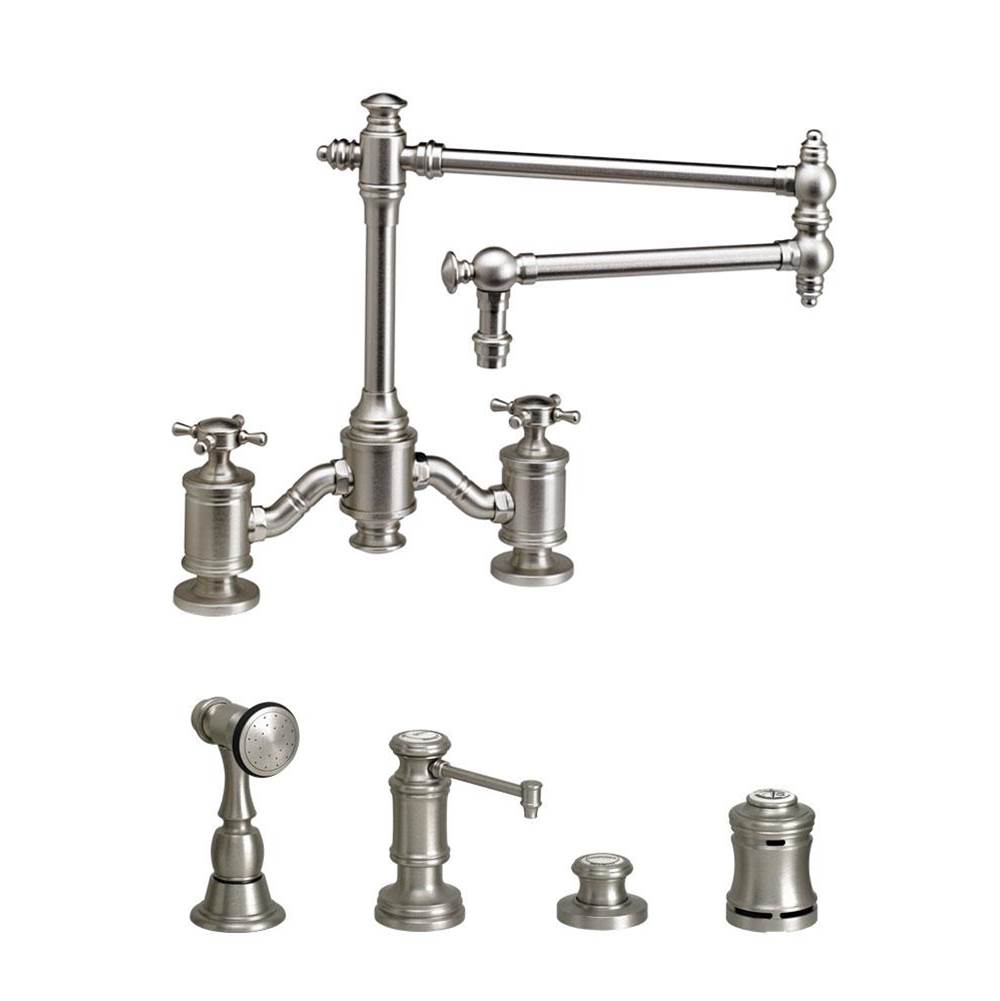 Waterstone Bridge Kitchen Faucets item 6150-18-4-CH