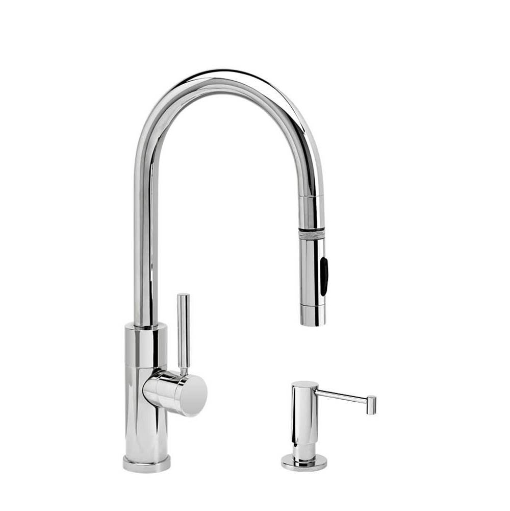 Waterstone Pull Down Bar Faucets Bar Sink Faucets item 9950-2-GR